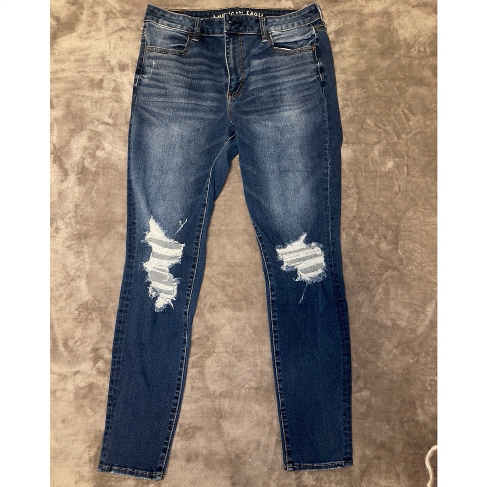 American Eagle High-Rise Jegging. Size 14 Long.